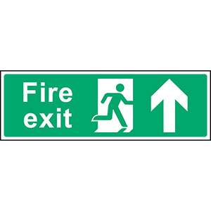 Fire Exit Sign EMER0007 (450x150mm)