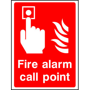Fire Alarm Call Point Sign FEQP0009 (300x400mm)