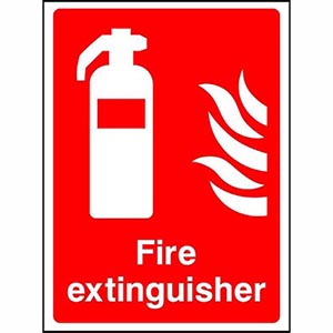 Fire Extinguisher Sign